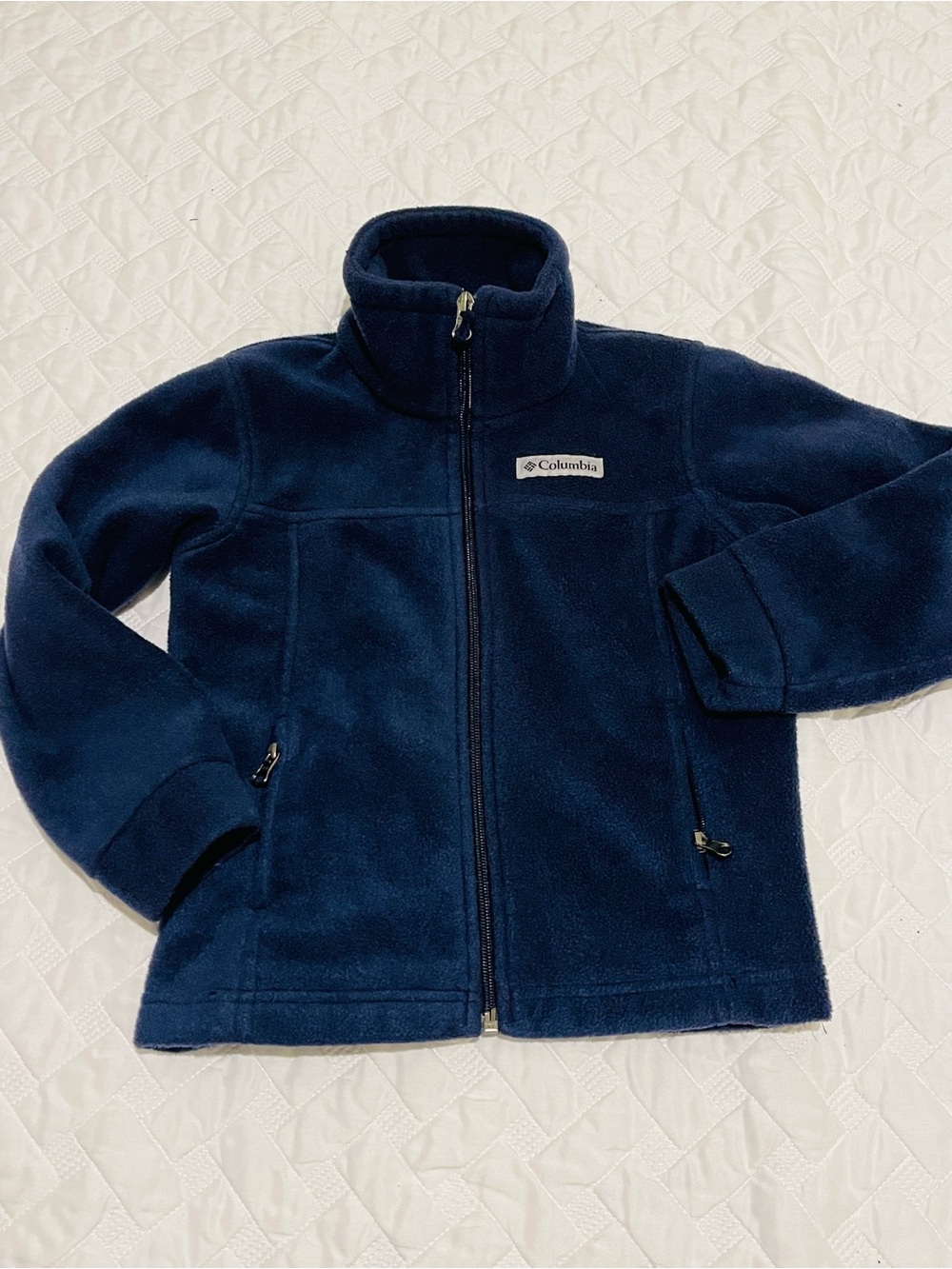 Columbia Kids Navy Blue Fleece Jacket
